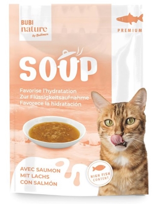 Picture of Bubimex Cat Salmon Soup – Tasty & Nutritious Wet Food Pouch